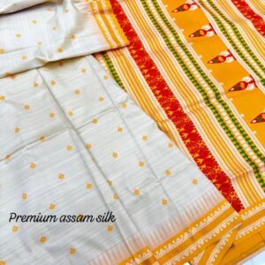 Premium Assam Silk Gadwal Saree