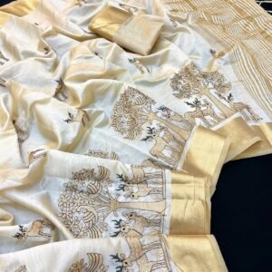 Soft Tussar Silk Saree