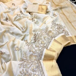 Soft Tussar Silk Saree