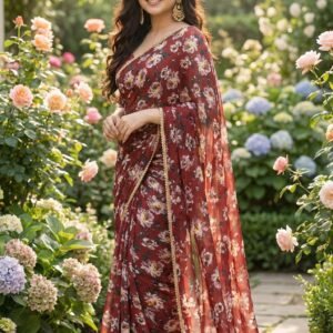 Soft Georgette Saree