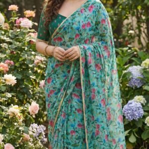 Soft Georgette Saree