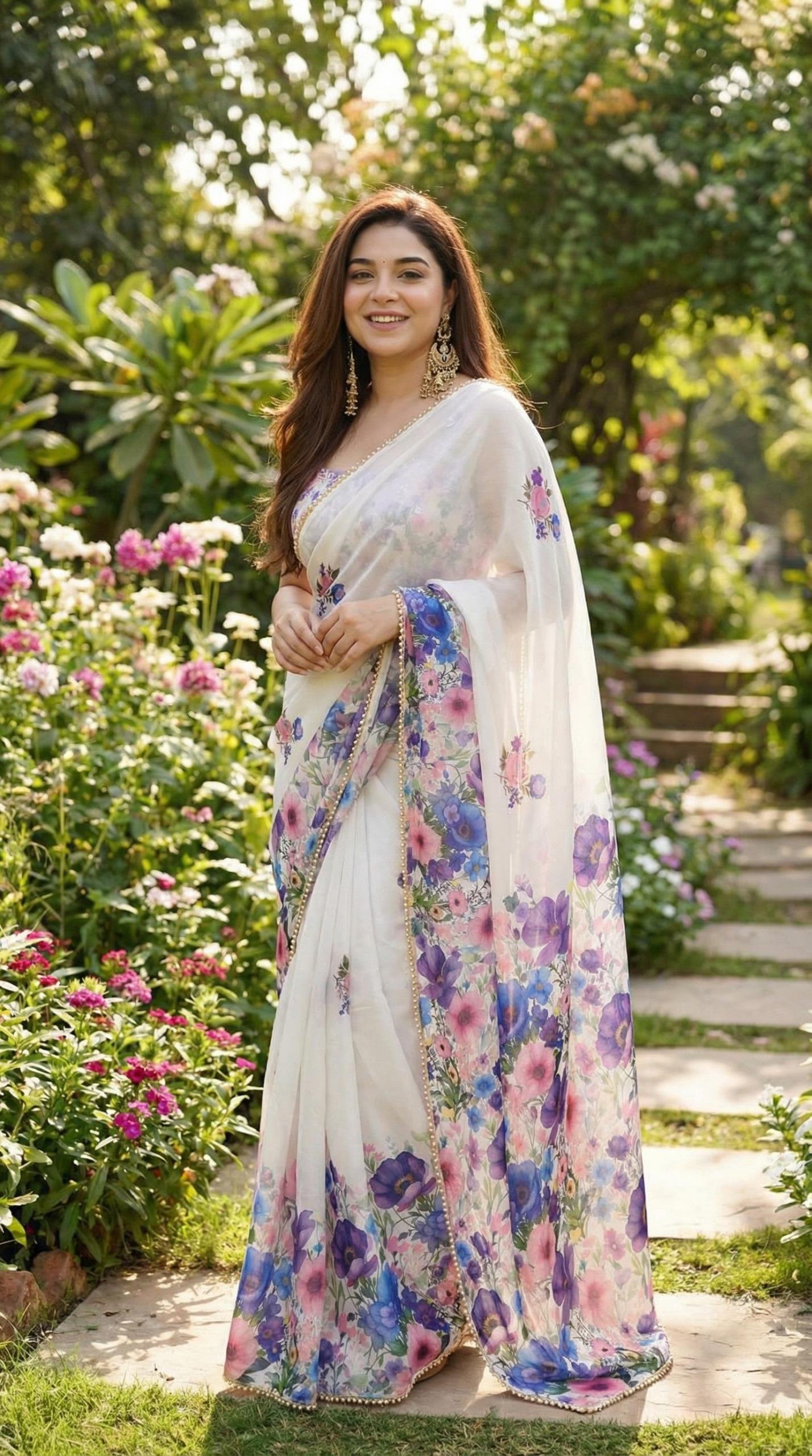 Soft Georgette Saree